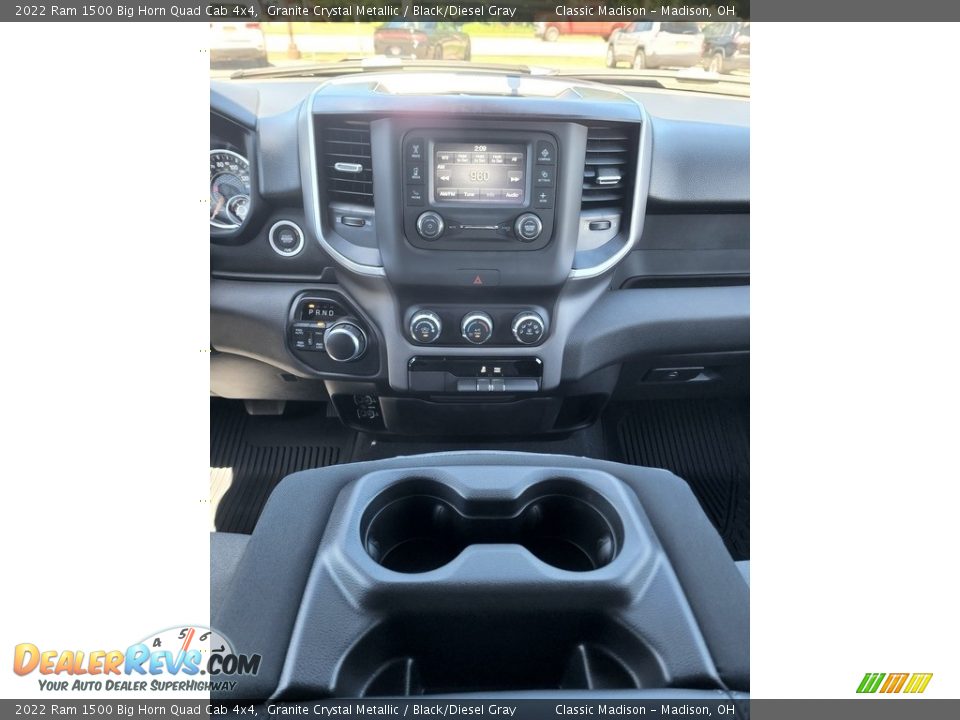 2022 Ram 1500 Big Horn Quad Cab 4x4 Granite Crystal Metallic / Black/Diesel Gray Photo #6