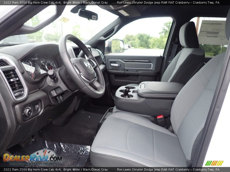 Front Seat of 2022 Ram 3500 Big Horn Crew Cab 4x4 Photo #15