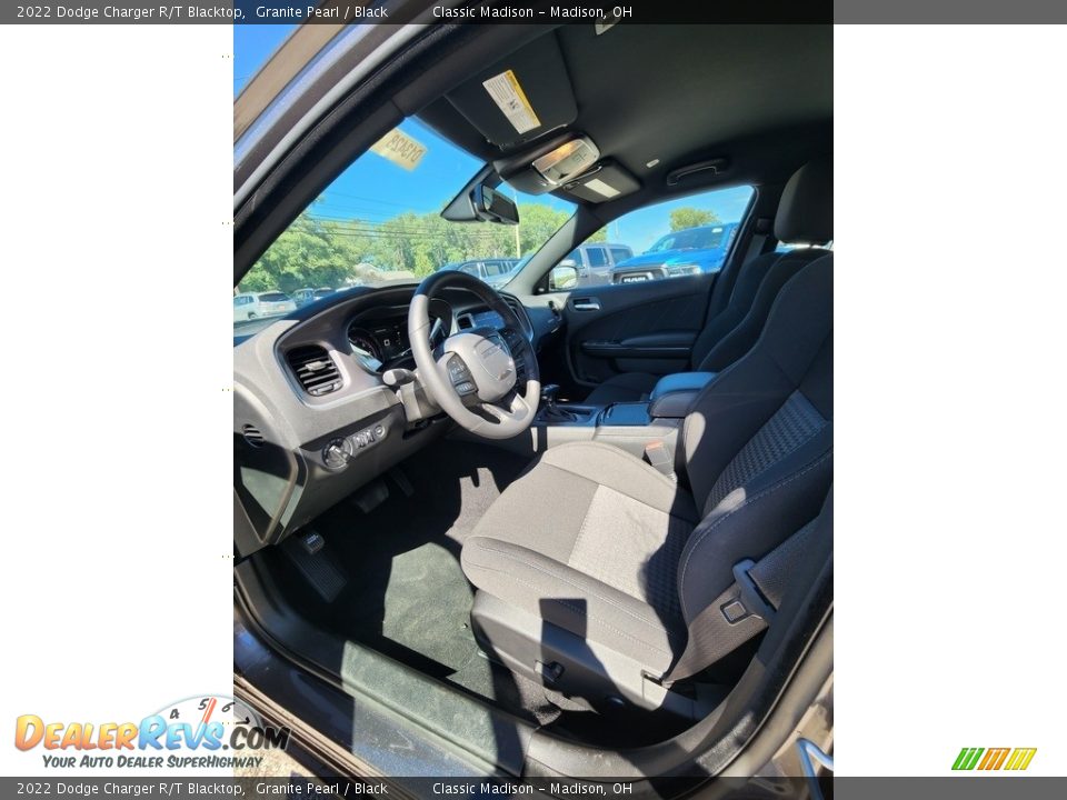 2022 Dodge Charger R/T Blacktop Granite Pearl / Black Photo #2
