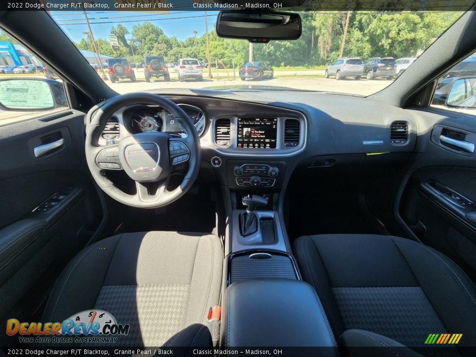 2022 Dodge Charger R/T Blacktop Granite Pearl / Black Photo #4