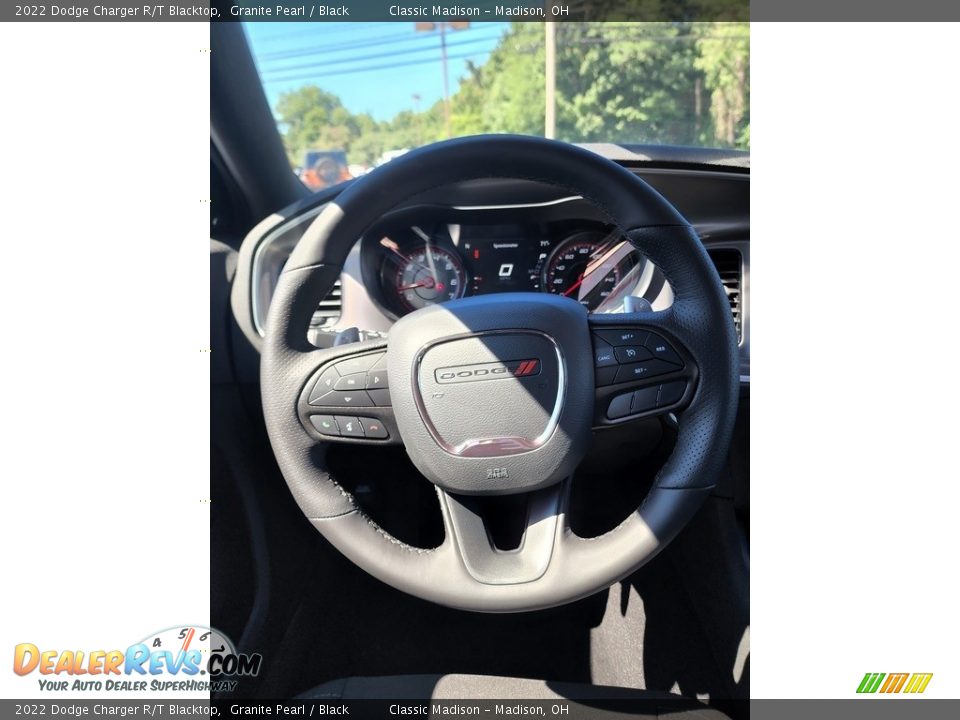 2022 Dodge Charger R/T Blacktop Granite Pearl / Black Photo #5