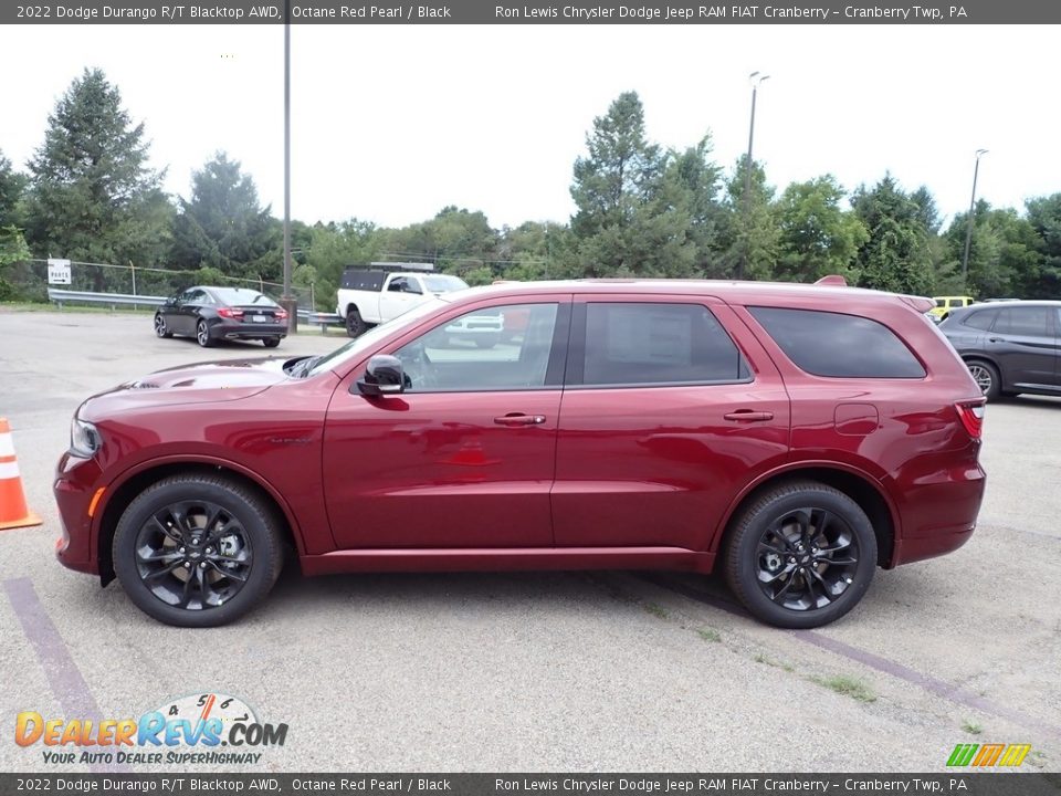 2022 Dodge Durango R/T Blacktop AWD Octane Red Pearl / Black Photo #2