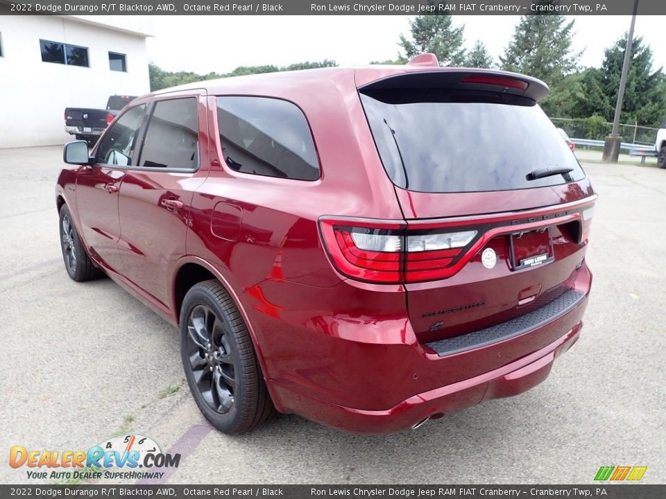 2022 Dodge Durango R/T Blacktop AWD Octane Red Pearl / Black Photo #3