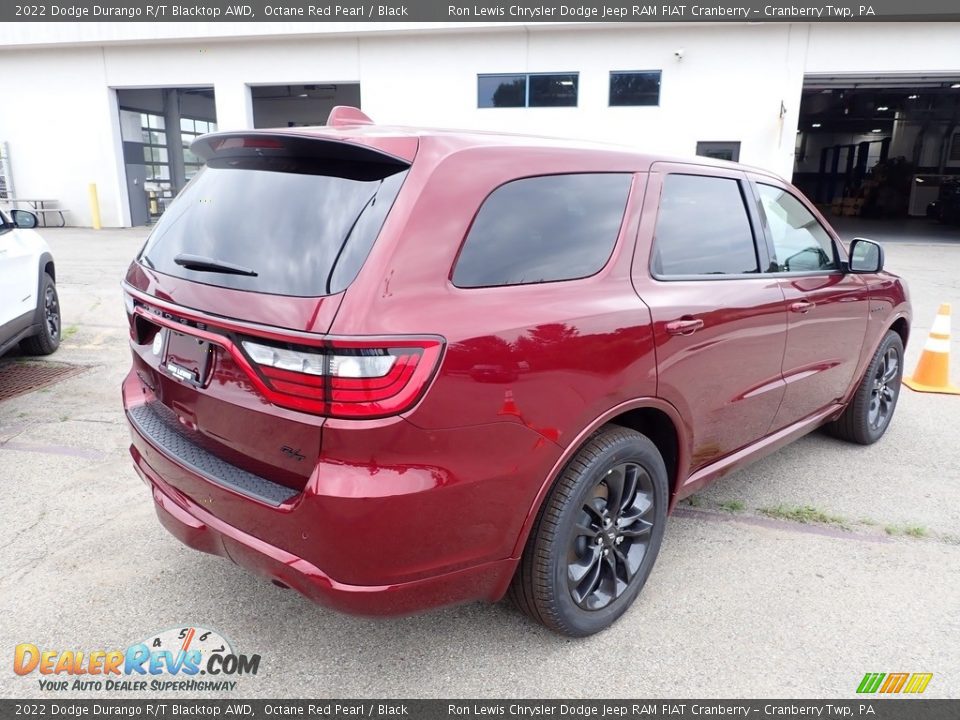 2022 Dodge Durango R/T Blacktop AWD Octane Red Pearl / Black Photo #5