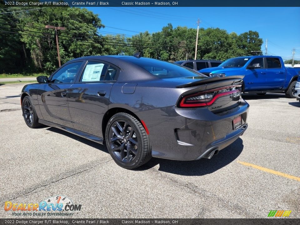 2022 Dodge Charger R/T Blacktop Granite Pearl / Black Photo #9