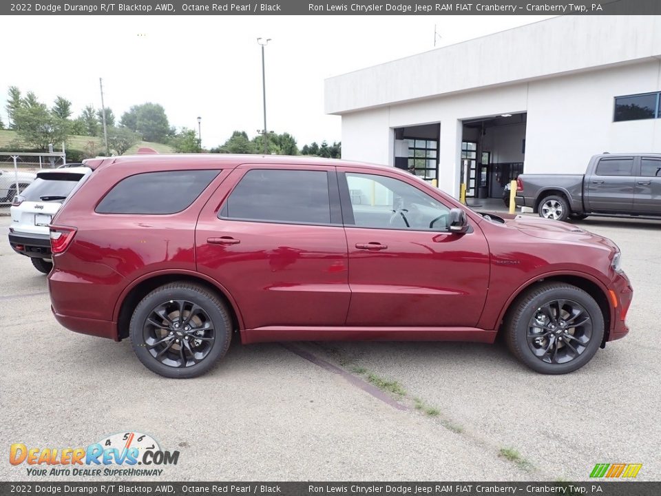 2022 Dodge Durango R/T Blacktop AWD Octane Red Pearl / Black Photo #6