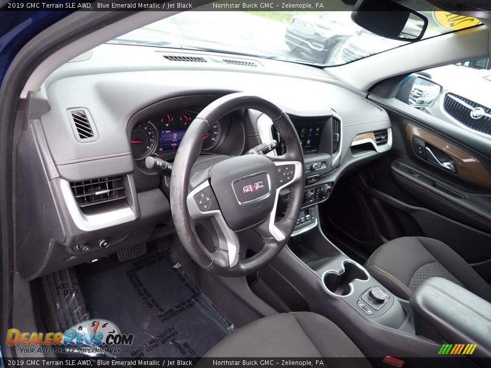 2019 GMC Terrain SLE AWD Blue Emerald Metallic / Jet Black Photo #29