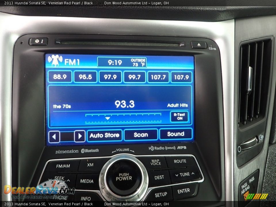 2013 Hyundai Sonata SE Venetian Red Pearl / Black Photo #2