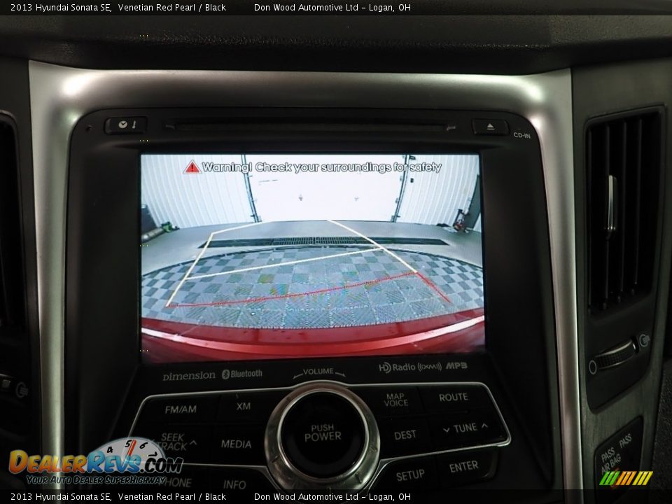 2013 Hyundai Sonata SE Venetian Red Pearl / Black Photo #3