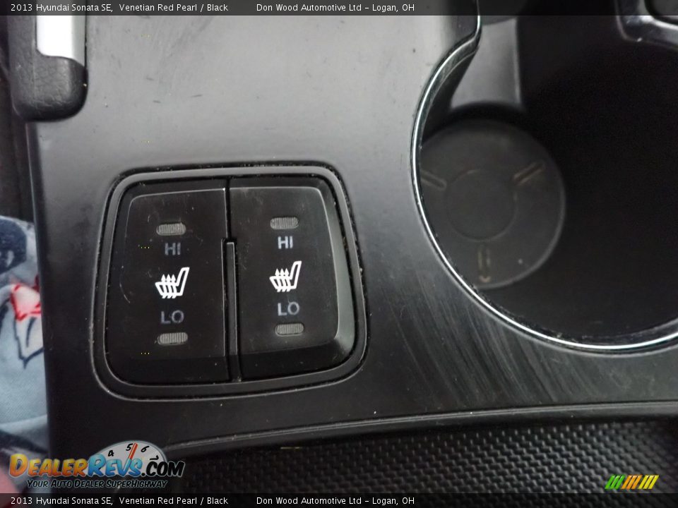 2013 Hyundai Sonata SE Venetian Red Pearl / Black Photo #4