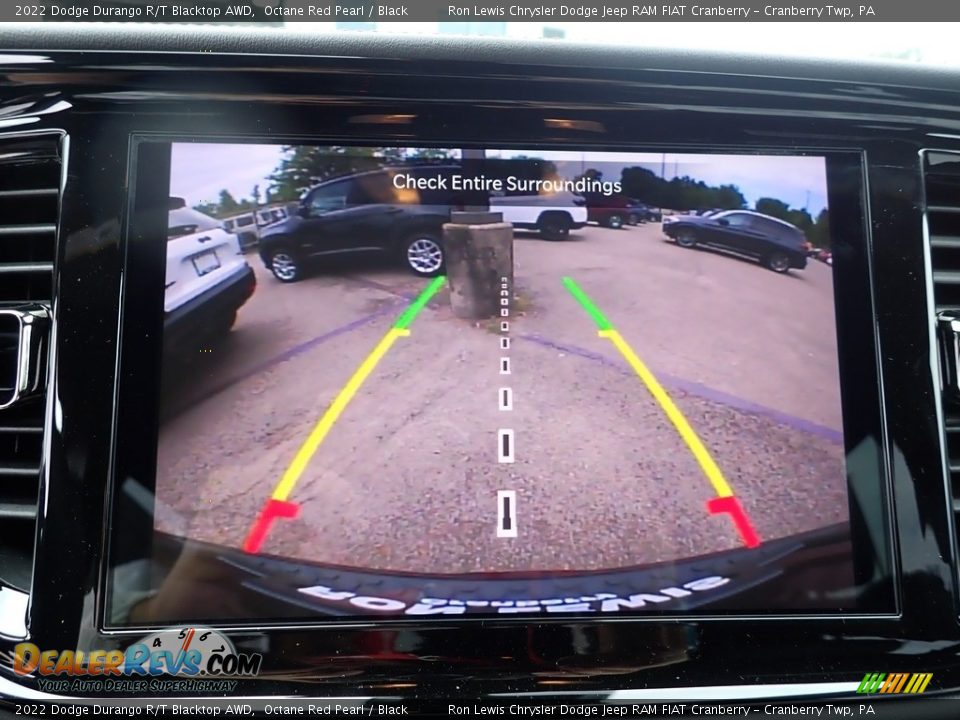 2022 Dodge Durango R/T Blacktop AWD Octane Red Pearl / Black Photo #16
