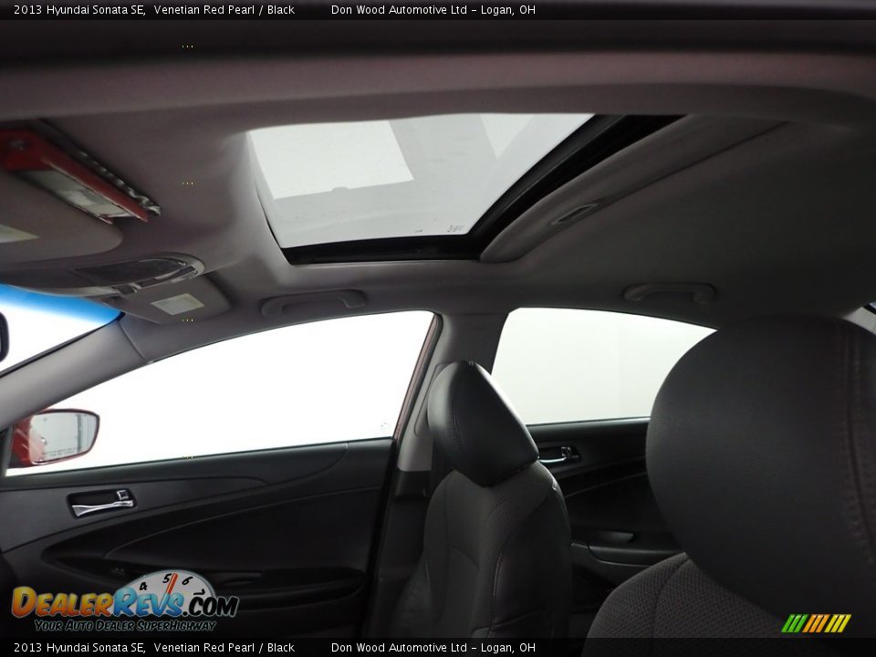 2013 Hyundai Sonata SE Venetian Red Pearl / Black Photo #5