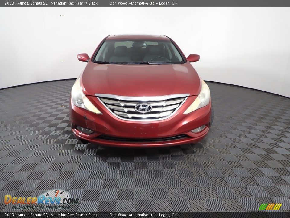 2013 Hyundai Sonata SE Venetian Red Pearl / Black Photo #6