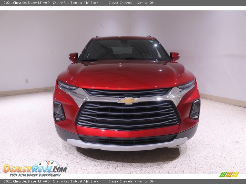 2021 Chevrolet Blazer LT AWD Cherry Red Tintcoat / Jet Black Photo #2