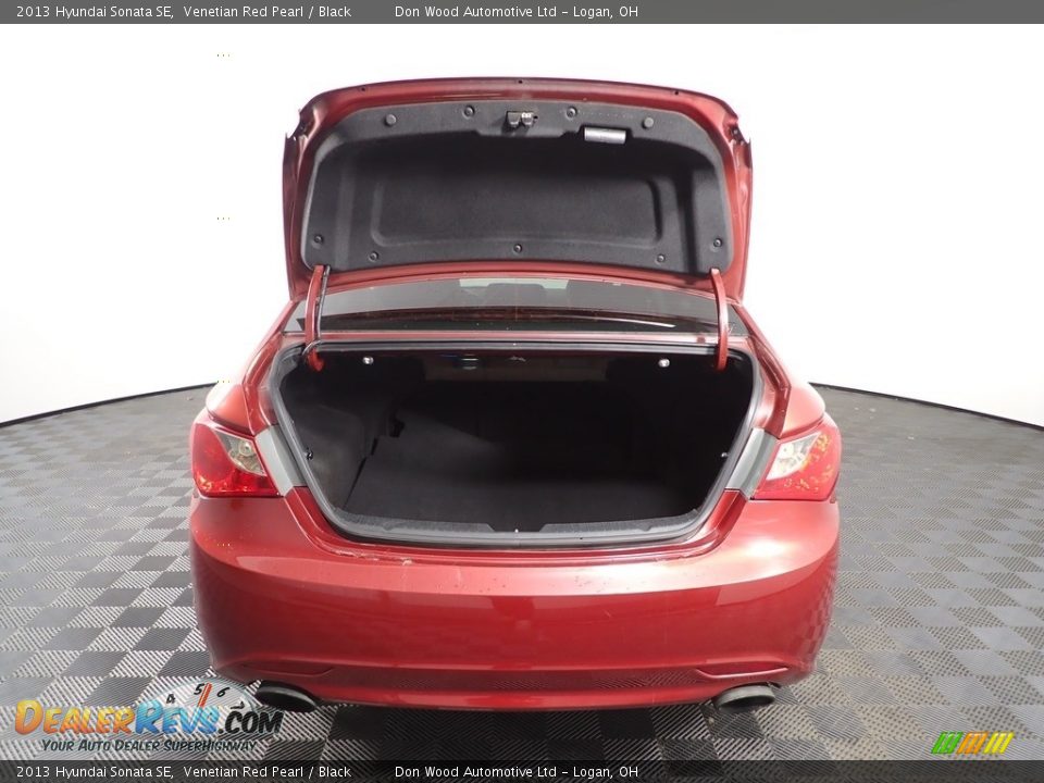 2013 Hyundai Sonata SE Venetian Red Pearl / Black Photo #10