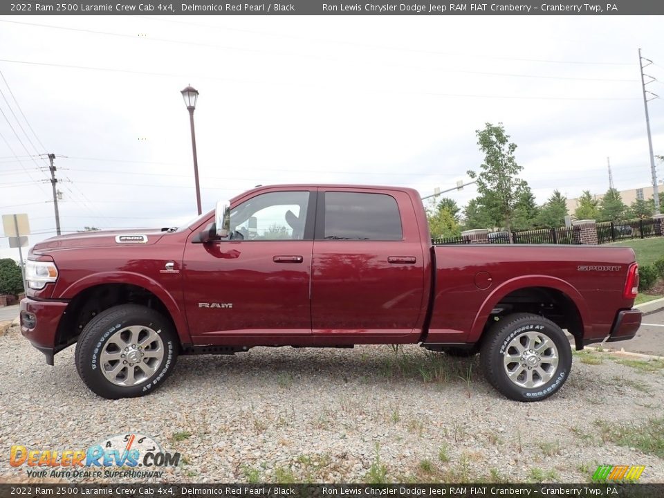 2022 Ram 2500 Laramie Crew Cab 4x4 Delmonico Red Pearl / Black Photo #2