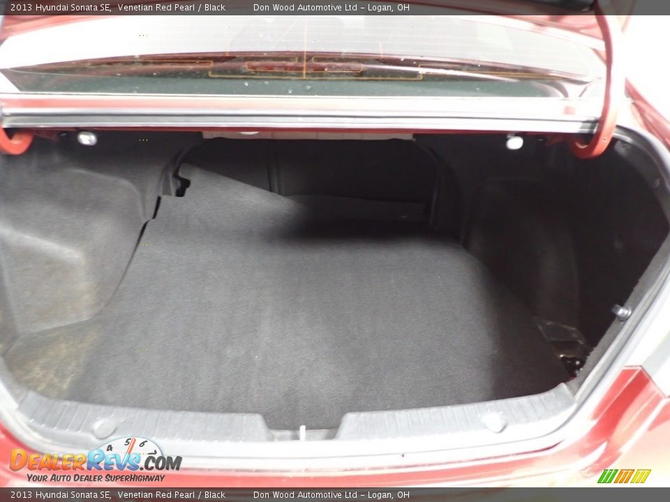 2013 Hyundai Sonata SE Venetian Red Pearl / Black Photo #11