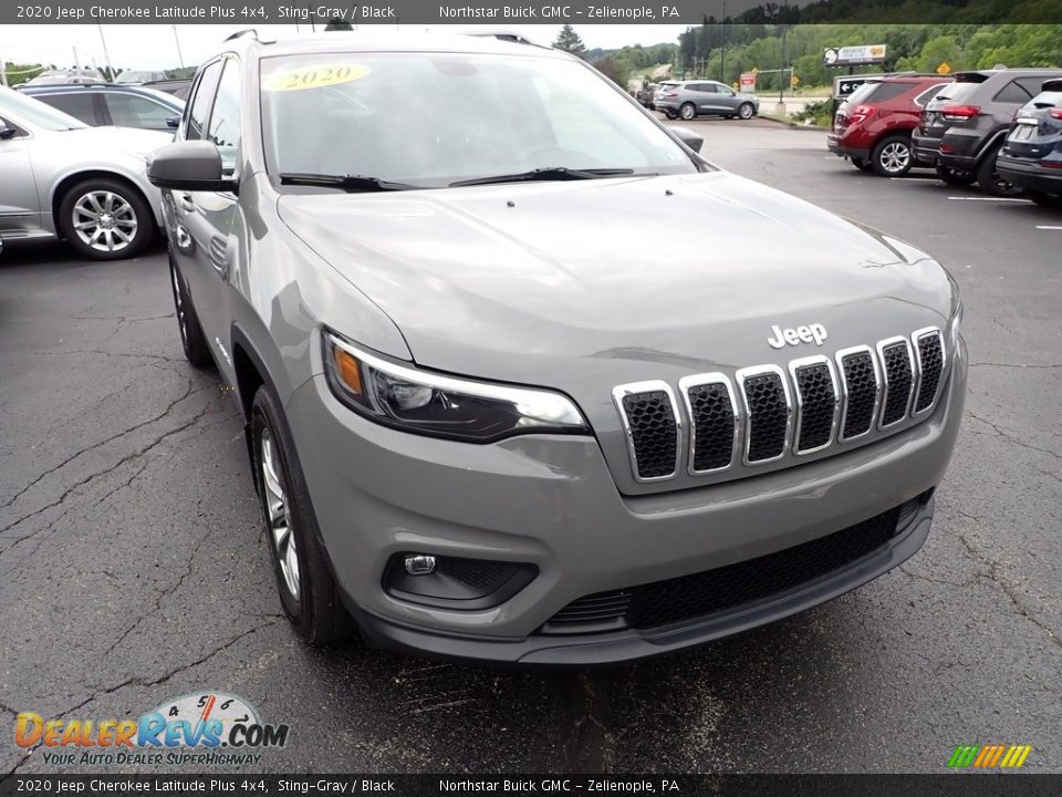 2020 Jeep Cherokee Latitude Plus 4x4 Sting-Gray / Black Photo #10