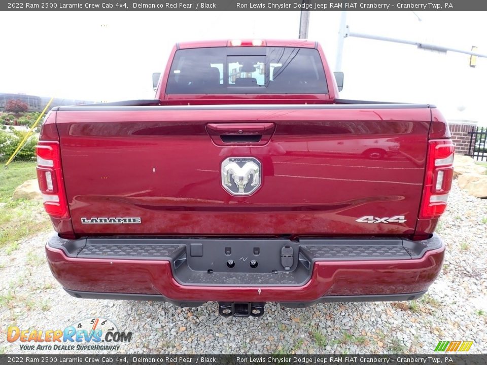 2022 Ram 2500 Laramie Crew Cab 4x4 Delmonico Red Pearl / Black Photo #4