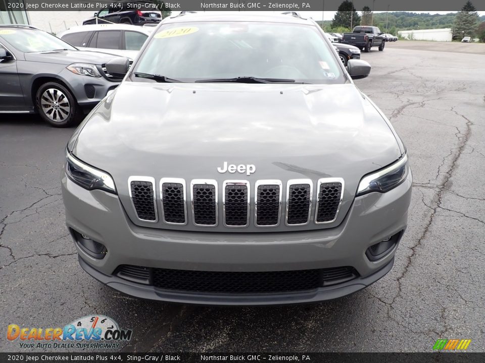 2020 Jeep Cherokee Latitude Plus 4x4 Sting-Gray / Black Photo #11