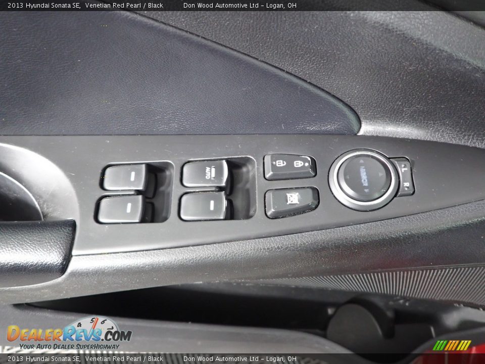 2013 Hyundai Sonata SE Venetian Red Pearl / Black Photo #14