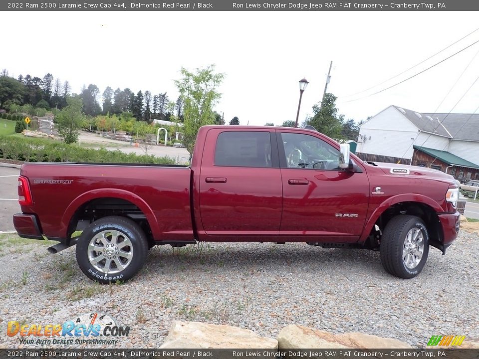 2022 Ram 2500 Laramie Crew Cab 4x4 Delmonico Red Pearl / Black Photo #6