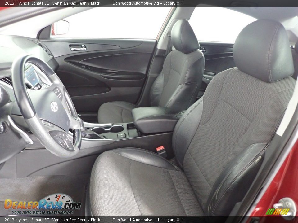 2013 Hyundai Sonata SE Venetian Red Pearl / Black Photo #16