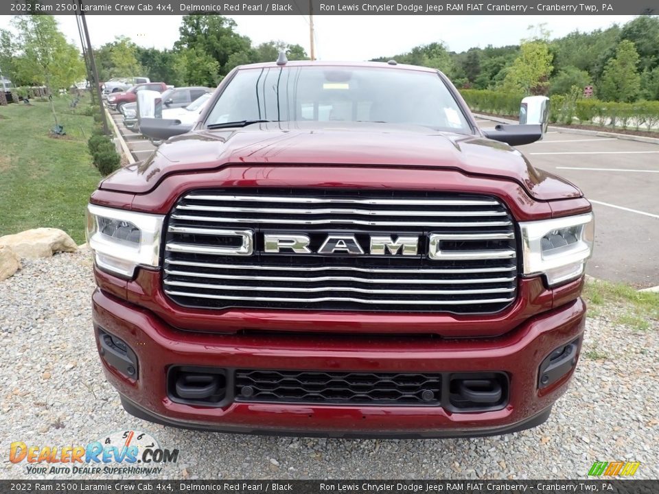 2022 Ram 2500 Laramie Crew Cab 4x4 Delmonico Red Pearl / Black Photo #8