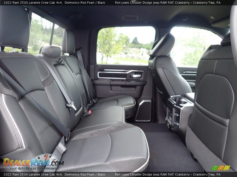 Rear Seat of 2022 Ram 2500 Laramie Crew Cab 4x4 Photo #11