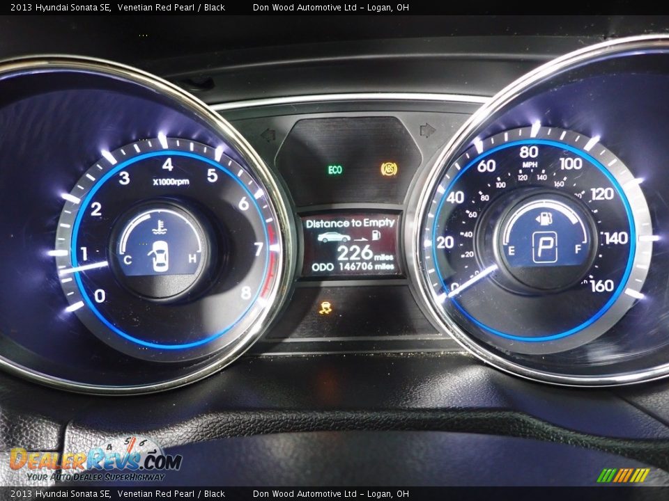 2013 Hyundai Sonata SE Venetian Red Pearl / Black Photo #20