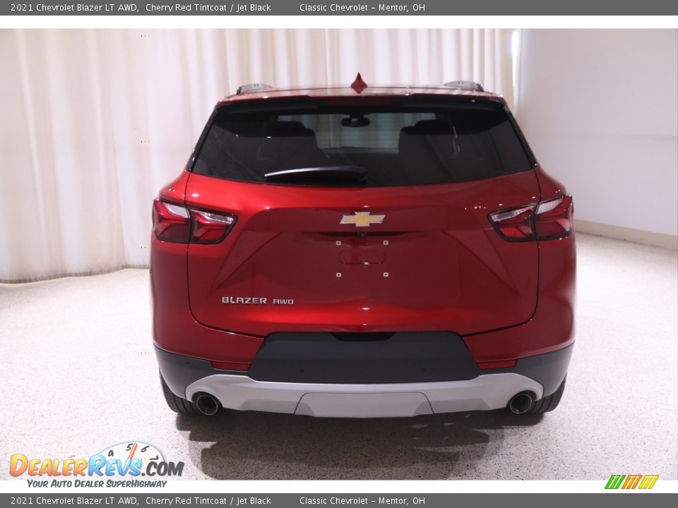 2021 Chevrolet Blazer LT AWD Cherry Red Tintcoat / Jet Black Photo #18