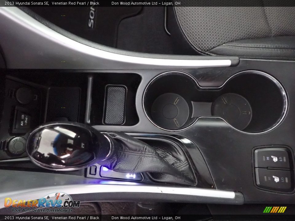 2013 Hyundai Sonata SE Venetian Red Pearl / Black Photo #23