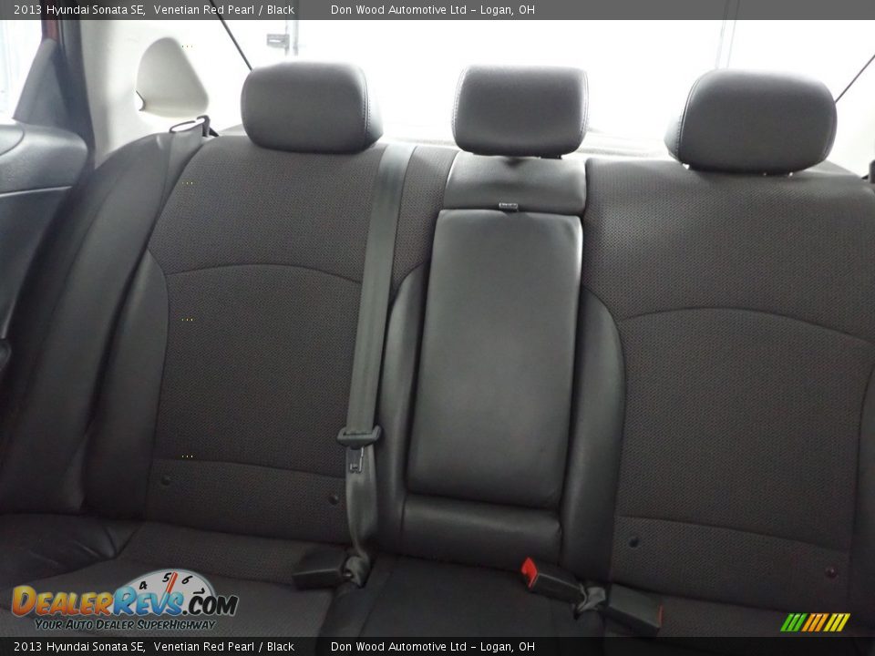 2013 Hyundai Sonata SE Venetian Red Pearl / Black Photo #24