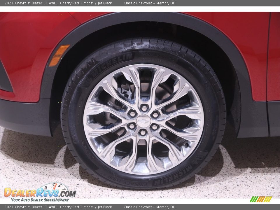 2021 Chevrolet Blazer LT AWD Cherry Red Tintcoat / Jet Black Photo #20