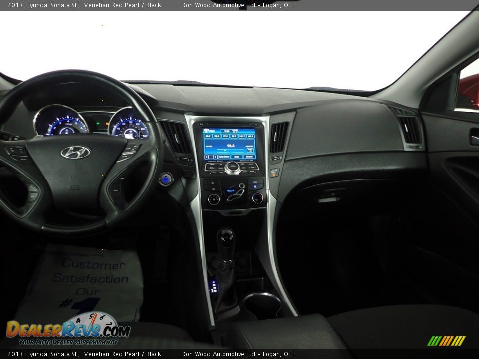 2013 Hyundai Sonata SE Venetian Red Pearl / Black Photo #27