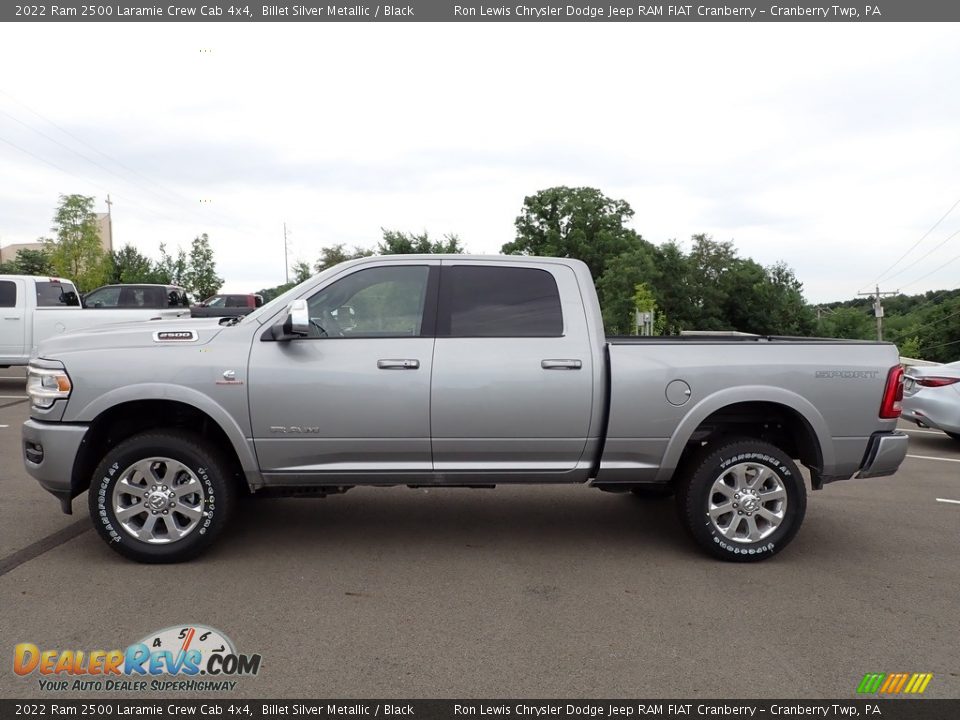 2022 Ram 2500 Laramie Crew Cab 4x4 Billet Silver Metallic / Black Photo #2