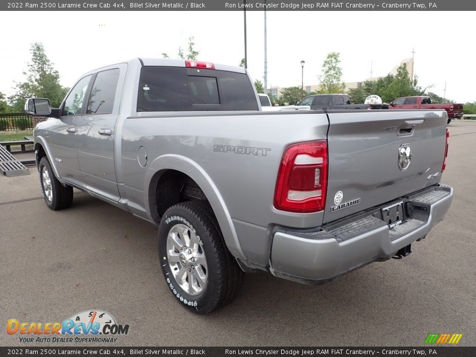 2022 Ram 2500 Laramie Crew Cab 4x4 Billet Silver Metallic / Black Photo #3