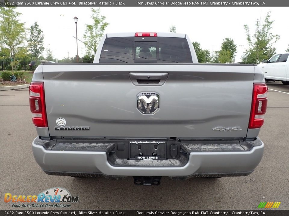 2022 Ram 2500 Laramie Crew Cab 4x4 Billet Silver Metallic / Black Photo #4