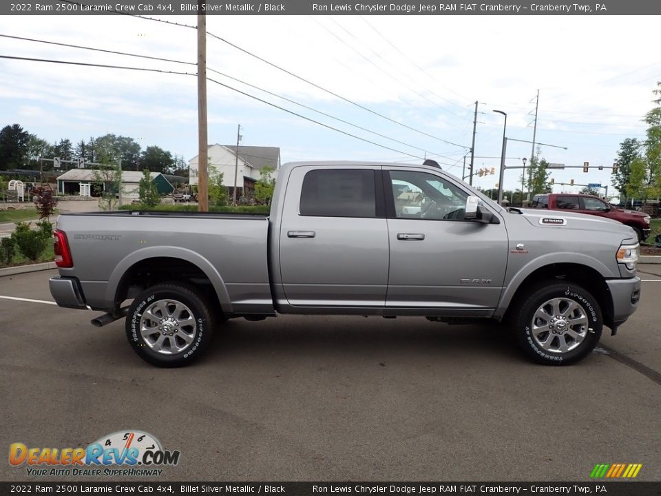 2022 Ram 2500 Laramie Crew Cab 4x4 Billet Silver Metallic / Black Photo #6