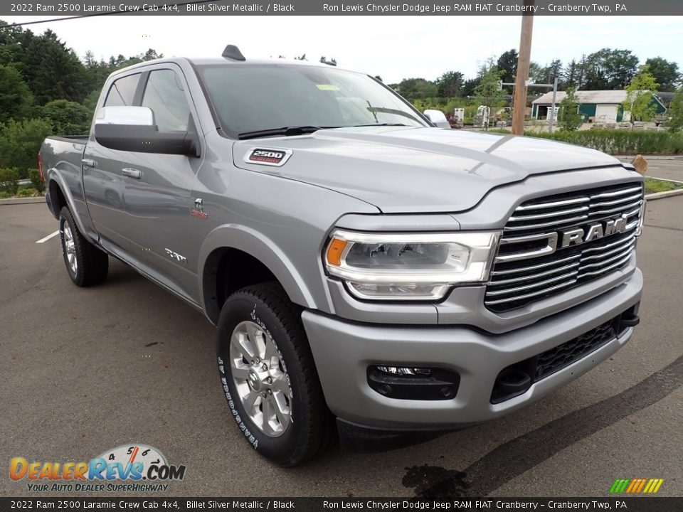 2022 Ram 2500 Laramie Crew Cab 4x4 Billet Silver Metallic / Black Photo #7