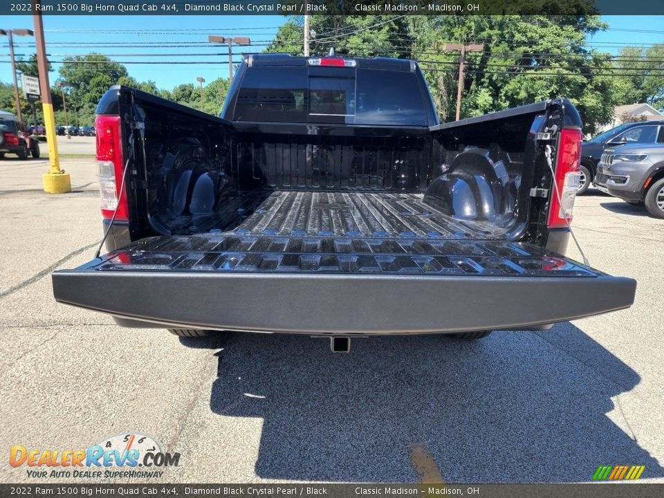 2022 Ram 1500 Big Horn Quad Cab 4x4 Diamond Black Crystal Pearl / Black Photo #11