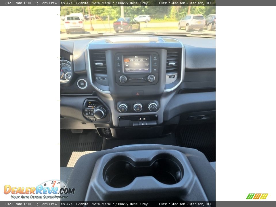2022 Ram 1500 Big Horn Crew Cab 4x4 Granite Crystal Metallic / Black/Diesel Gray Photo #6