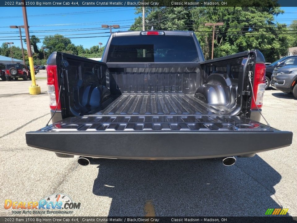 2022 Ram 1500 Big Horn Crew Cab 4x4 Granite Crystal Metallic / Black/Diesel Gray Photo #11