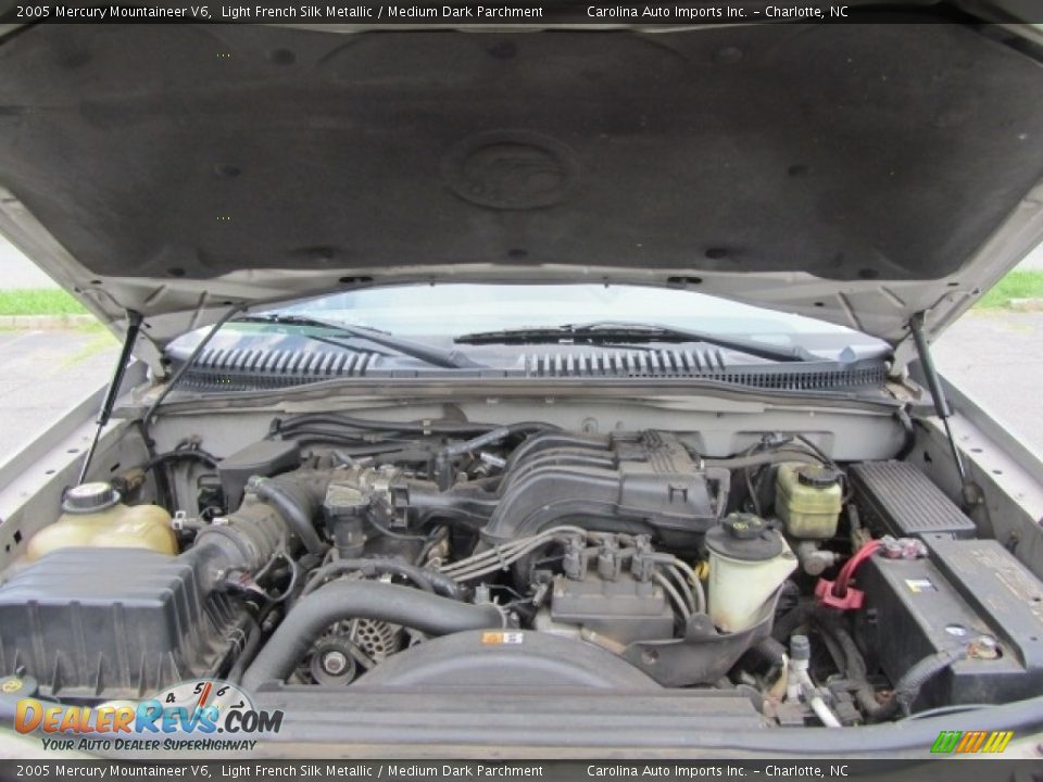 2005 Mercury Mountaineer V6 Light French Silk Metallic / Medium Dark Parchment Photo #26