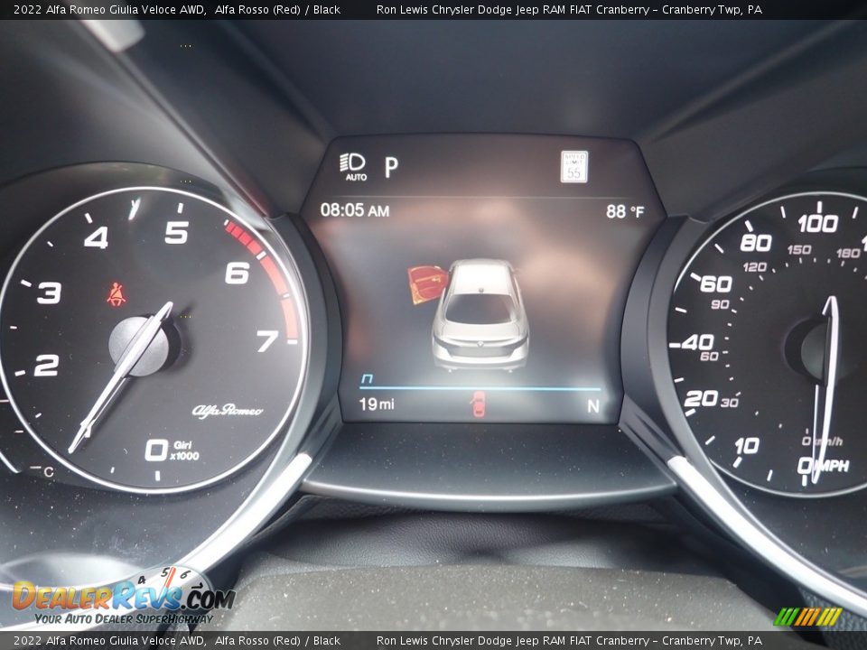 2022 Alfa Romeo Giulia Veloce AWD Gauges Photo #16