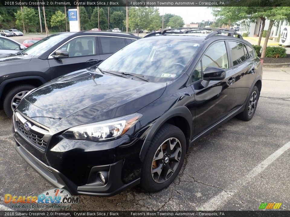 2018 Subaru Crosstrek 2.0i Premium Crystal Black Silica / Black Photo #1