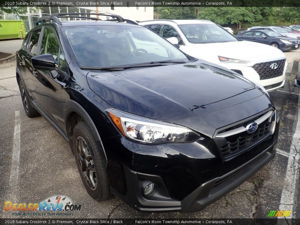 2018 Subaru Crosstrek 2.0i Premium Crystal Black Silica / Black Photo #4