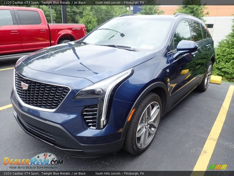 2020 Cadillac XT4 Sport Twilight Blue Metallic / Jet Black Photo #1