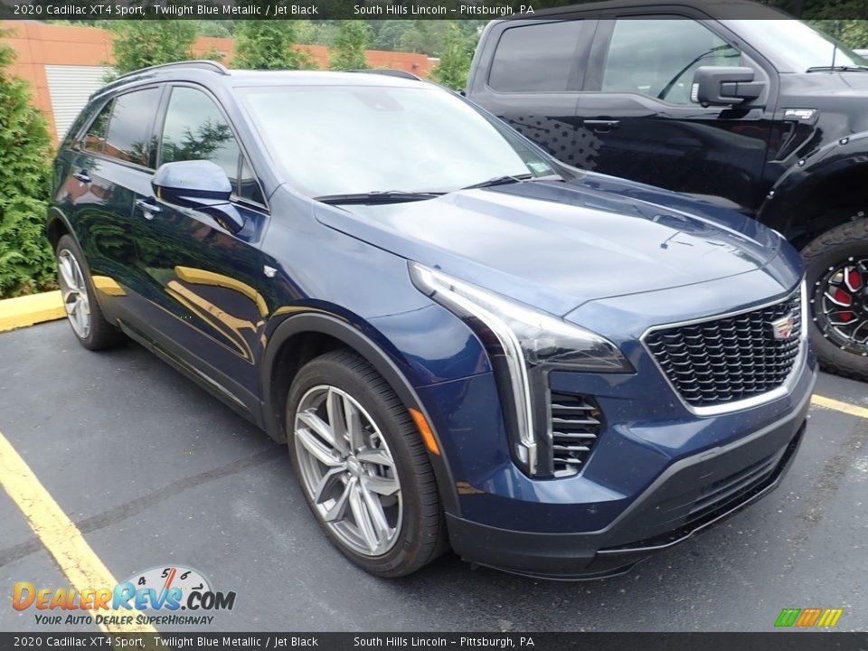 2020 Cadillac XT4 Sport Twilight Blue Metallic / Jet Black Photo #5