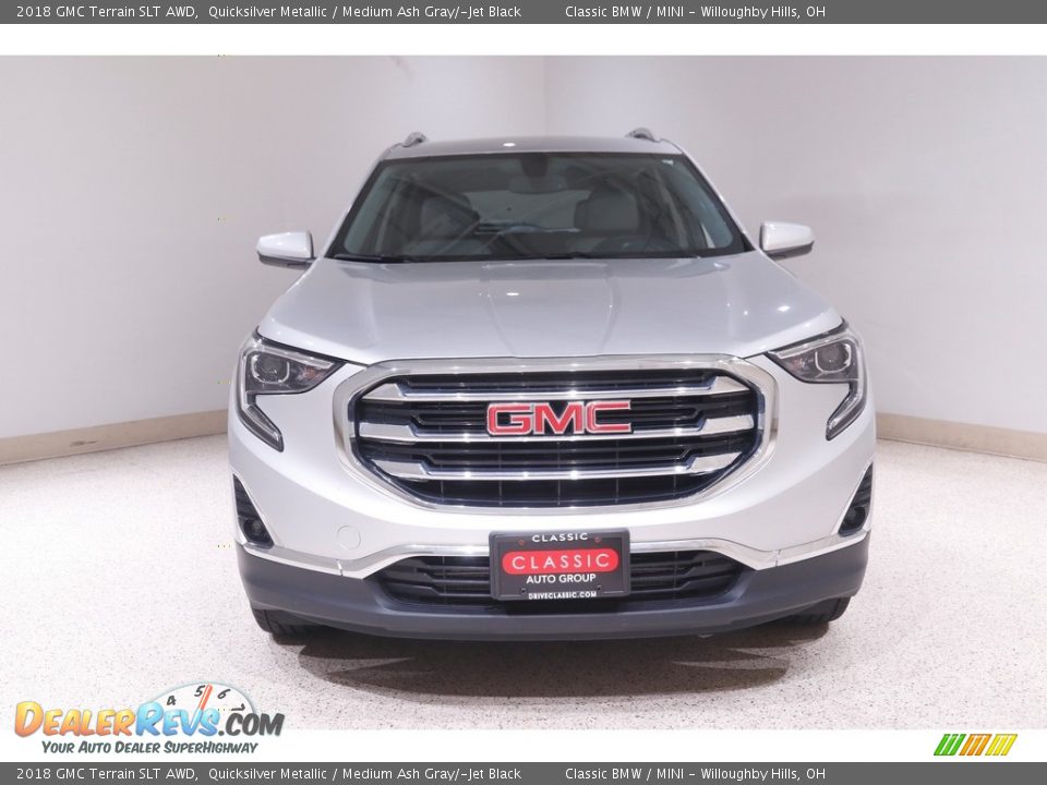 2018 GMC Terrain SLT AWD Quicksilver Metallic / Medium Ash Gray/­Jet Black Photo #2